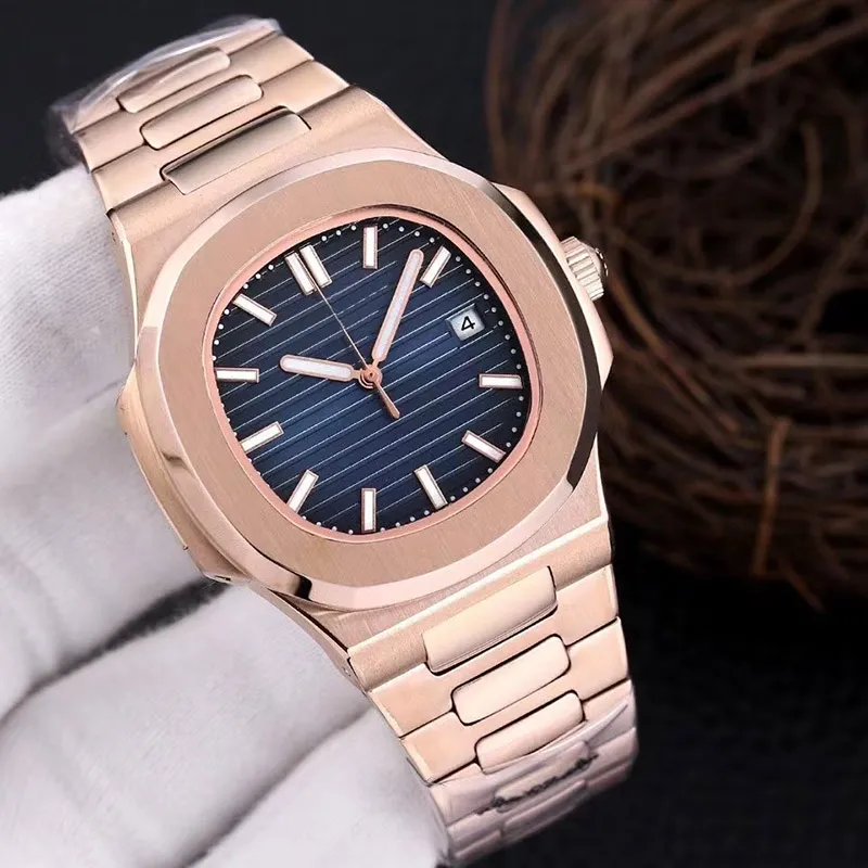 High-quality automatic mechanical movement Men's stainless steel waterproof watch Business casual fashion simple atmospheric men's watch