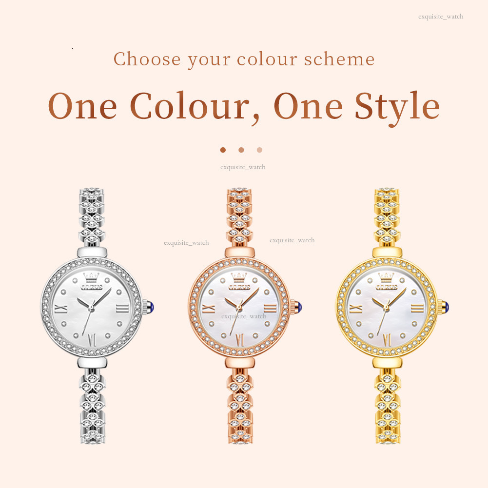OLEVS Brand Designer Ms. Jing's Classic Quartz Watches For Women Waterproof Fashionable And Luxury Quartz Watches Free Delivery And Wholesale