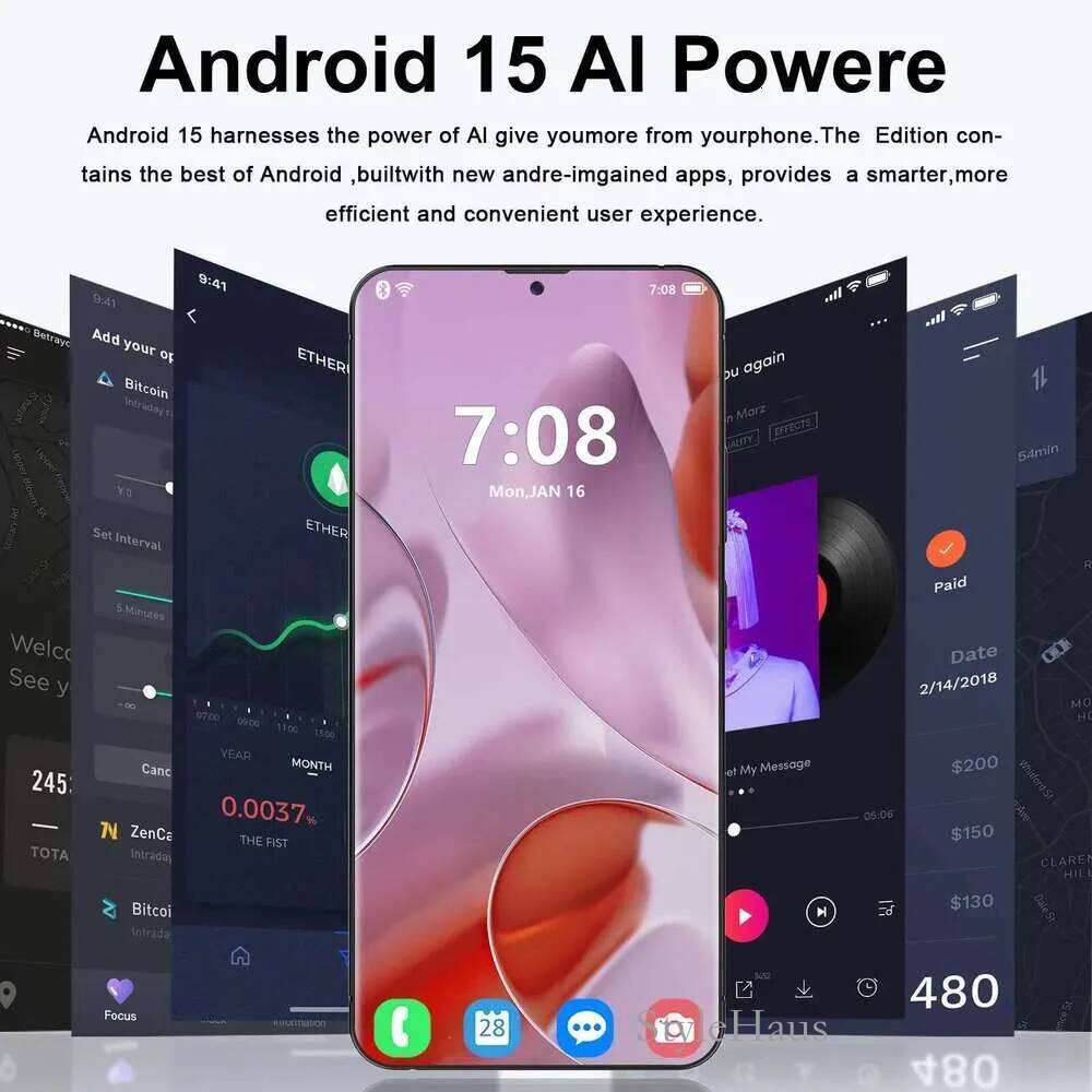 Pixel 9 Pro XL Smartphone 7.3inch Global Version 22G+2TB Snapdragon8 gen4 10core Android15 72+108MP 4G/5G Cellphone Mobile Phone