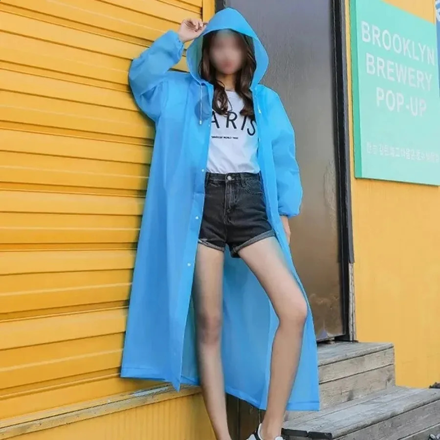 Waterproof raincoat for men and women Windproof raincoat impermeable environmental protection travel can be used for cycling 250421