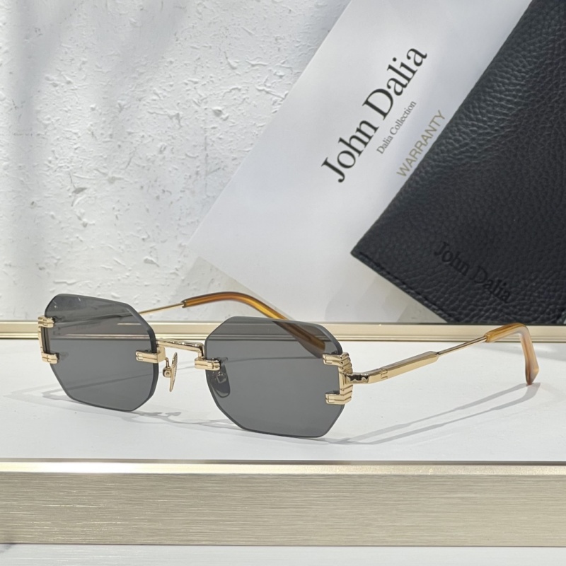 John Dalia Model Premium Quality Designer Sunglasses for Men Women Classic Anti-Ultraviolet Retro Frame Fashion Eyeglasses With Box Amaru SIZE 54-20-145