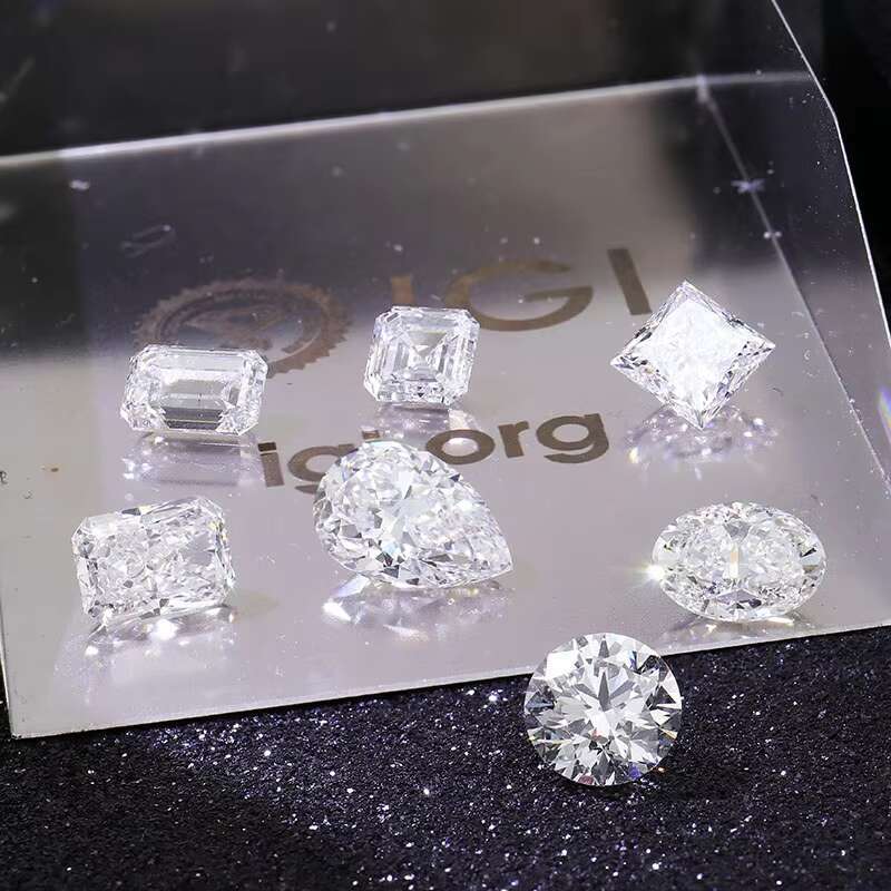 Provence Lab Grown Diamond IGI GIA Certificate 1ct 2ct 3ct VVS Synthetic HPHT CVD Lab Created Diamond