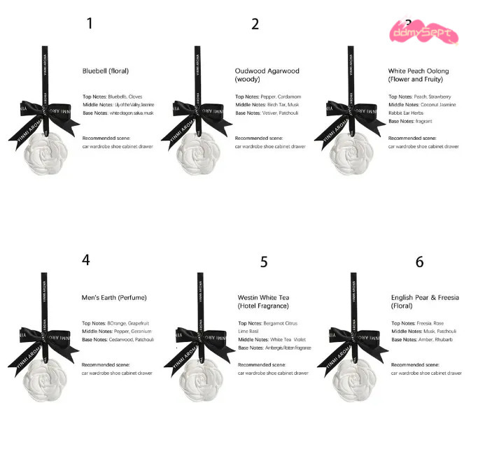 Camellia Incense Car Pendant Solid Purifying Balm ral Scent Long Lasting Wardrobe Deodorizer Aromatic Air FreshenerH11.21 ddmysept