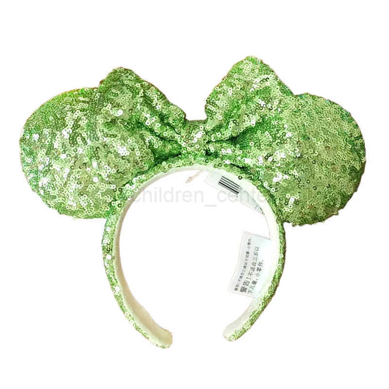 Disney 2025 Disney Mickey Mouse Ear Headband Silver 100th Anniversary Minnie Hairband Birthday Gift Adult/Children Role Playing Accessories W20250423