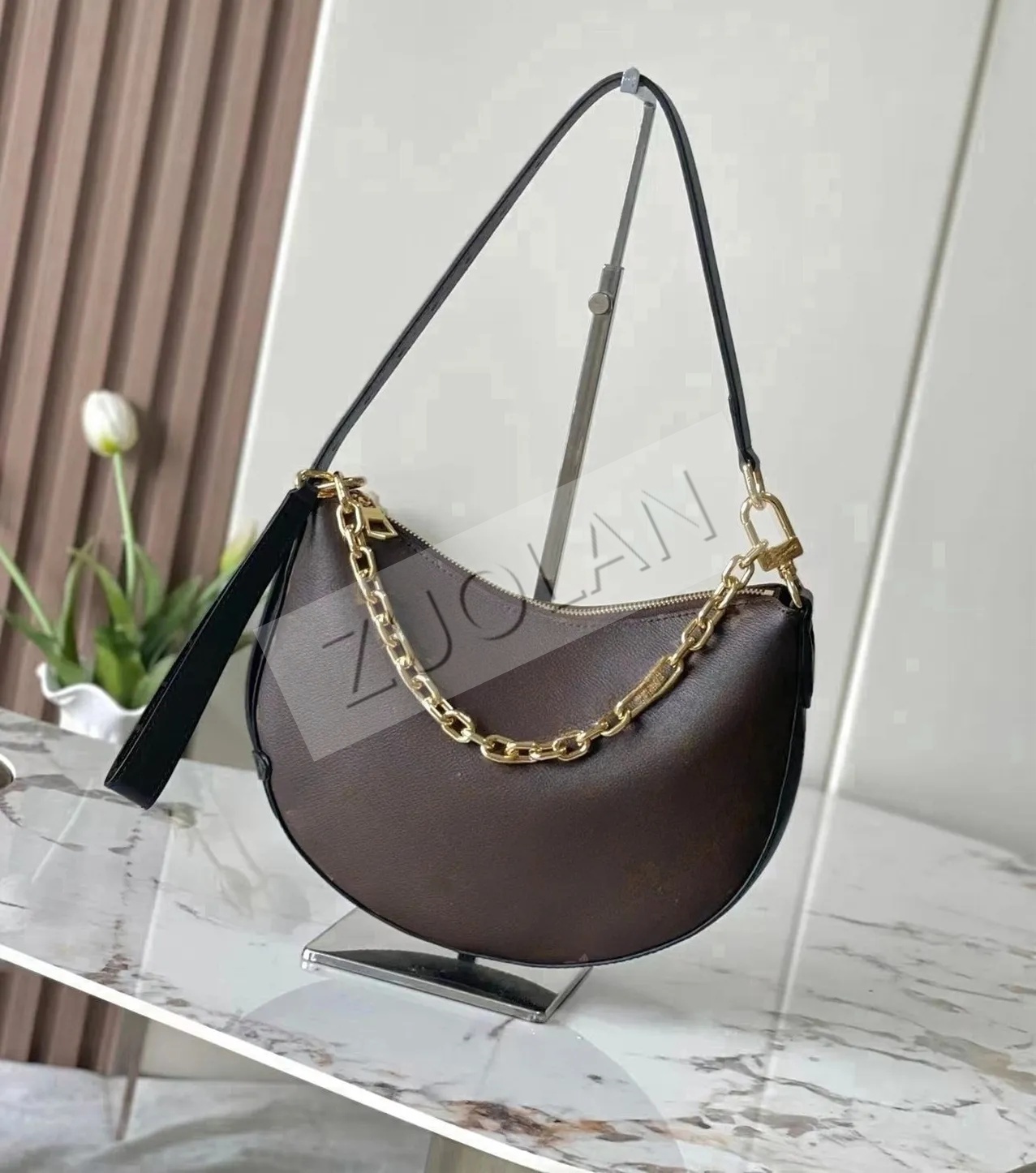 Ladies Fashion Casual Designe Luxury Cookie BB Bag Crossbody Shoulder Bag Totes Handbag Top Handbag Bag Chain Bag TOP Mirror Quality M15056 Pouch Purse zuolan