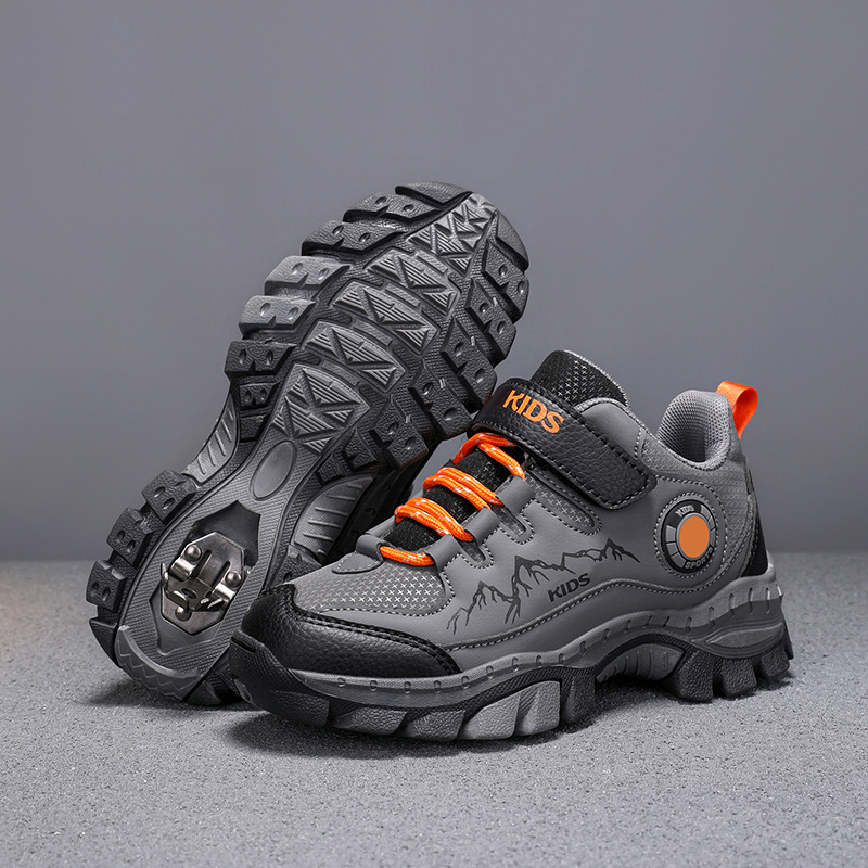 Designer Kids Winter Sports Shoes Boys Girls Thermal Outdoor Hiking Shoes Non-Slip Thickened Sole Children Sneakers Free Shipping