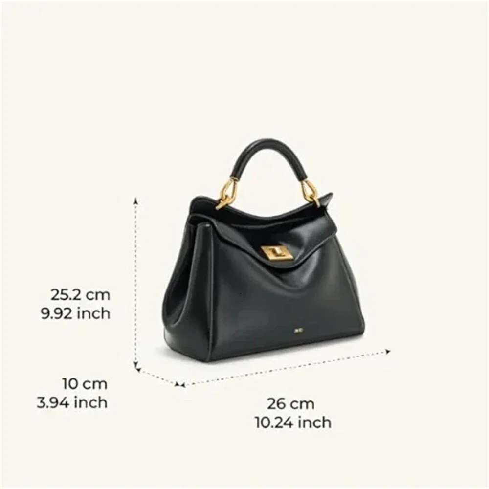 Designer Bag JW PEI Handbag 2025 New Lucia Lock Shoulder Crossbody With High-End Feel, Light And Versatile Women's Bag