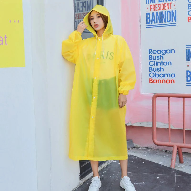 Waterproof Raincoats for Adult Outdoor Camping Hiking Rain Cover Portable Adult Rain Poncho Rainwear Reuseable Poncho Rainwear 250421