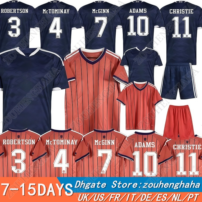 16-4XL 26 27 ScoTland Soccer Jerseys 2026 2027 Home Away GK Fans Player Men kids Football Shirt Kit ROBERTSON MCTOMINAY MCGINN GILMOUR DYKES ADAMS CHRISTIE FERGUSON