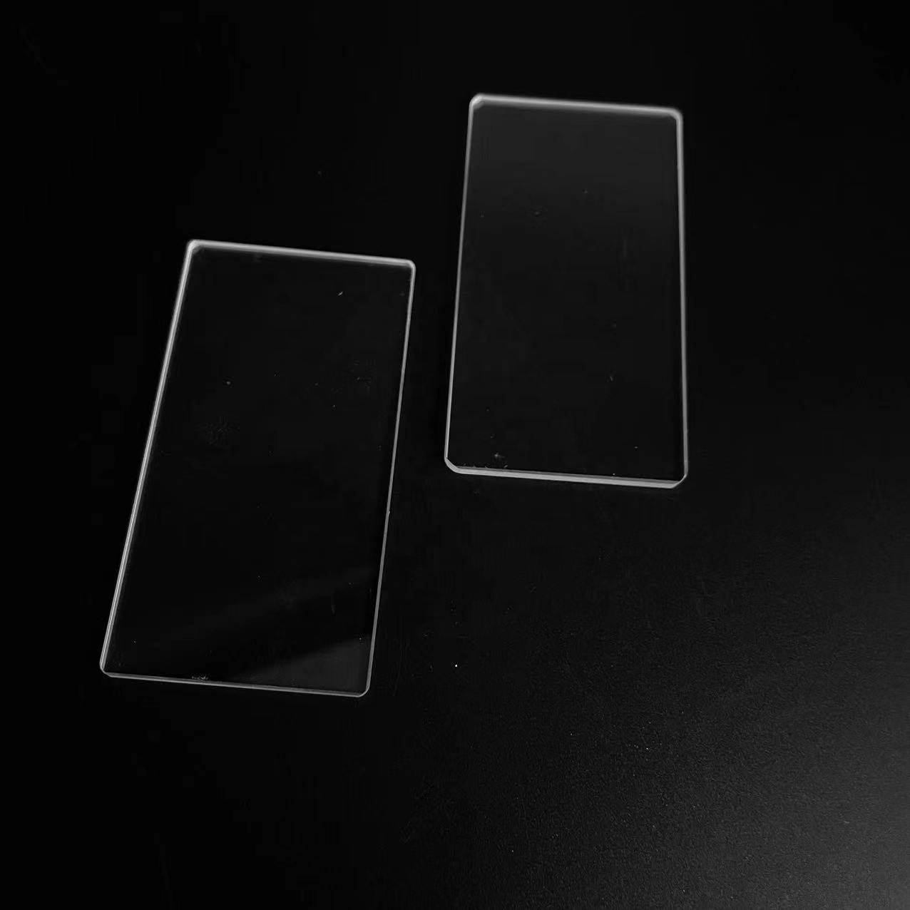 Professional Custom Rectangular JGS1 JGS2 JGS3 UV Quartz Square Plate Thin Quartz Sheet for Laboratory