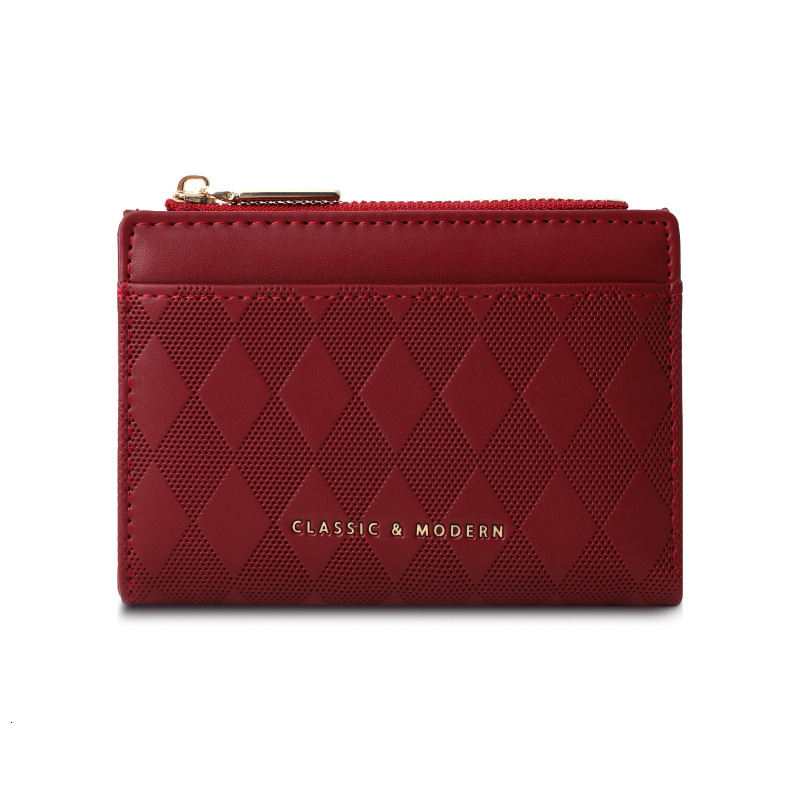 Designer Wallet New Fashionable And Simple Instagram Women S Coin Purse High End Special Leather Angular Printed Small Wallet For Women Luxury Wallet 