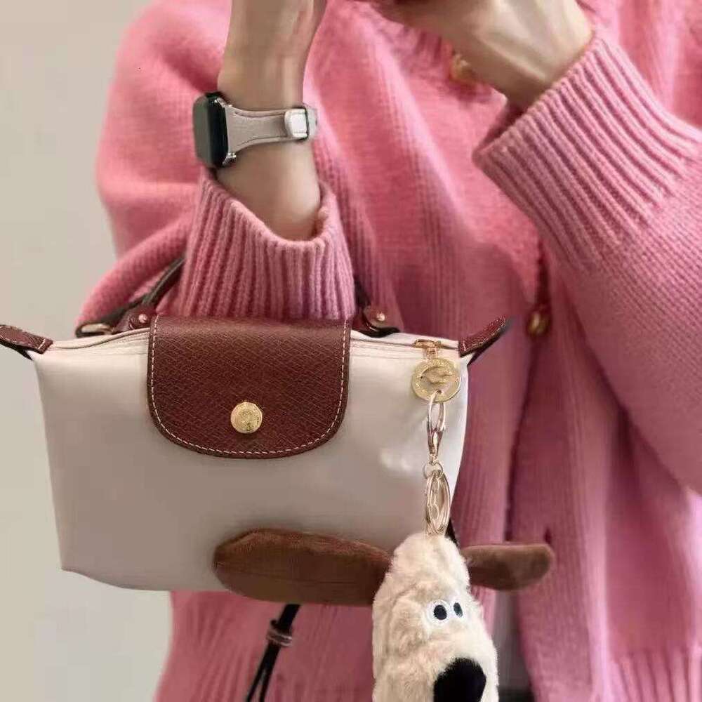 High quality mini dumpling sweet and classic dragon inlaid shoulder crossbody hot women's bag, single handle handbag