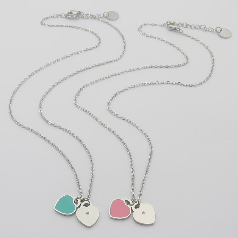 Fashion Charm T Necklace Classic Key Pendant Necklace 18k Gold Women's Necklace Stainless Steel Designer Necklace Jewelry