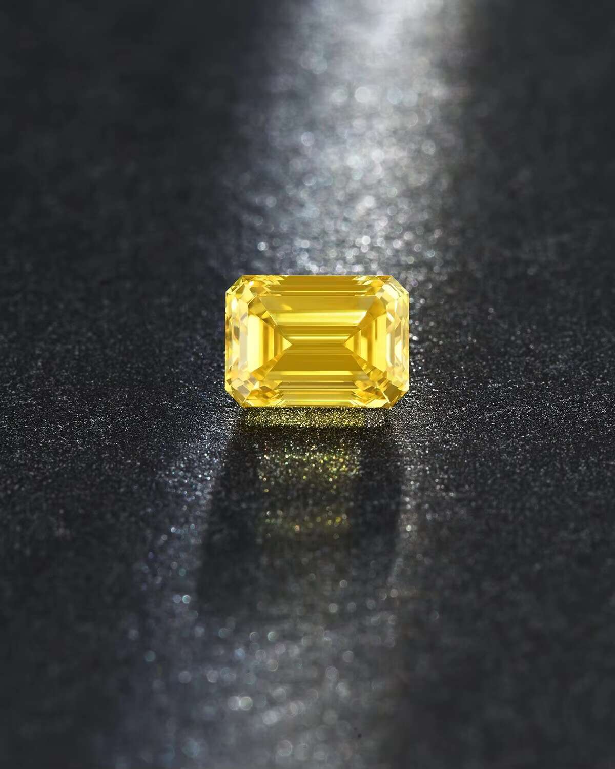 1.00-1.49 Ct Fancy Color Yellow Lab-grown Diamond Oval Cut Pear Cut Princess Cut EXVG IGI SH