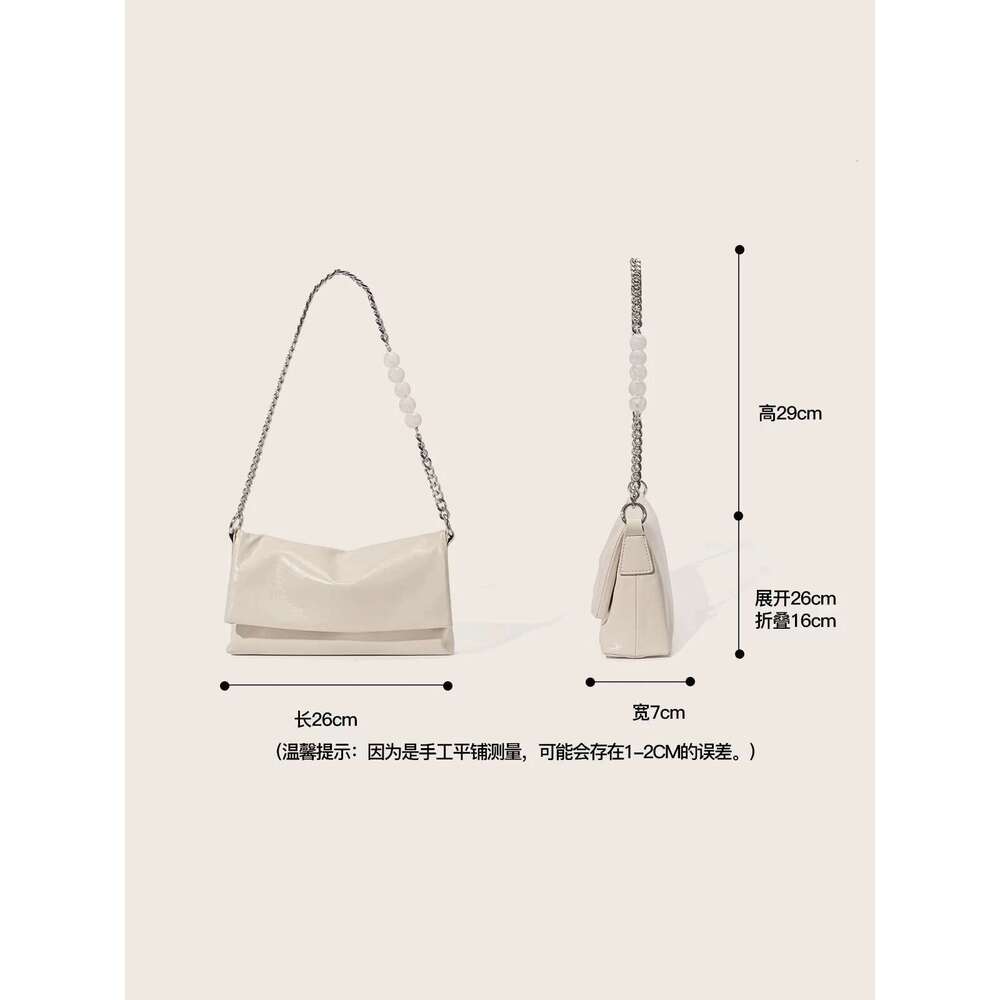 High End Design Armpit Genuine Leather Women's Bag, 2025 New Spring/Summer Fashion Single Shoulder Crossbody Bag Designer's bag
