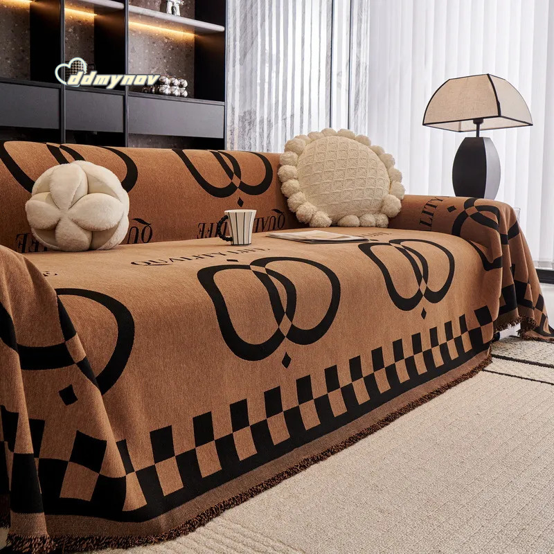 Blanket L-Shaped Sofa Slipcovers: Non-Slip Sectional Couch Covers for Ultimate Furniture Protection & Style ddmynov