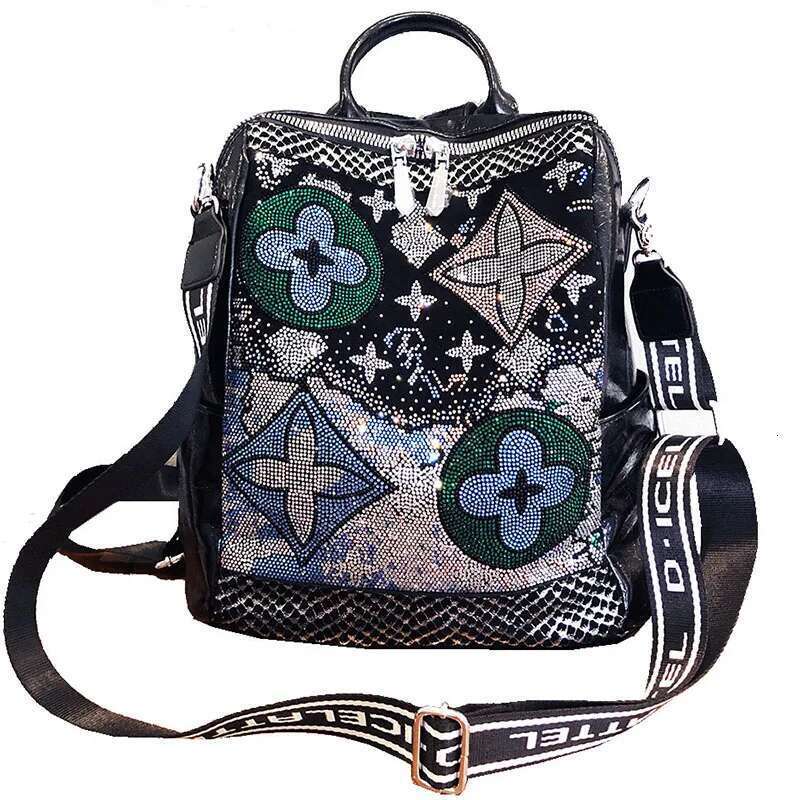 Brand Women's Backpack Colorful Dias Bagpack Large Capacity Female Fashion Shoulder Bag New Girl' Schoolbag