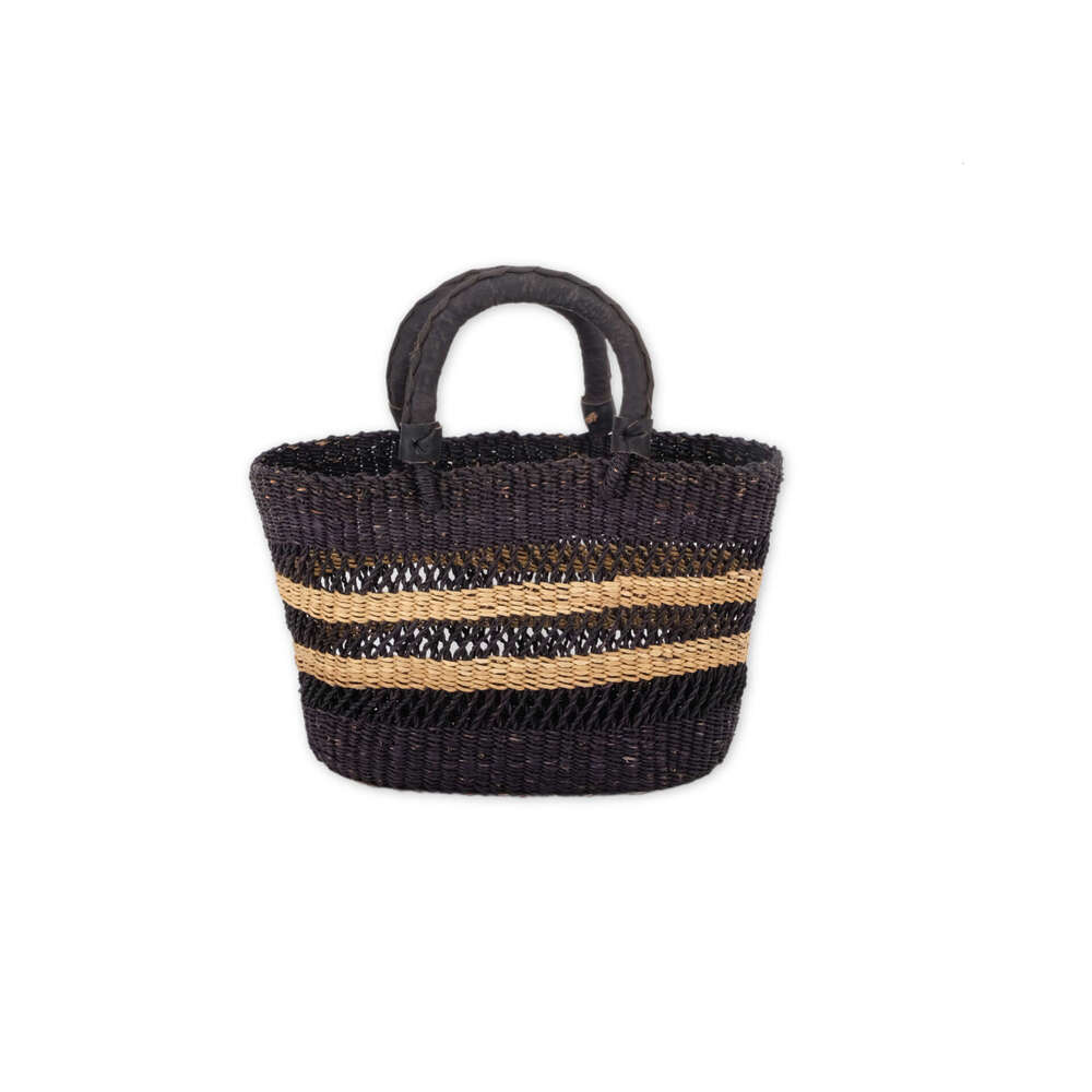Ins Style Resort Beach Bag Straw Woven Handmade Water Bucket Vegetable Basket Women S Bag Rattan Vacation Beach Handbag KQ