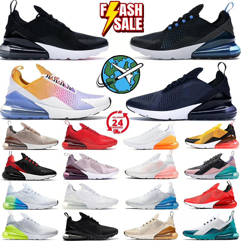 270 Running Shoes 270s React Triple Black White Sneaker Light Soft Pink Anthracite Core White Olive UNC Light Bone Grape Brown Red Mens Womens Sport Sneakers