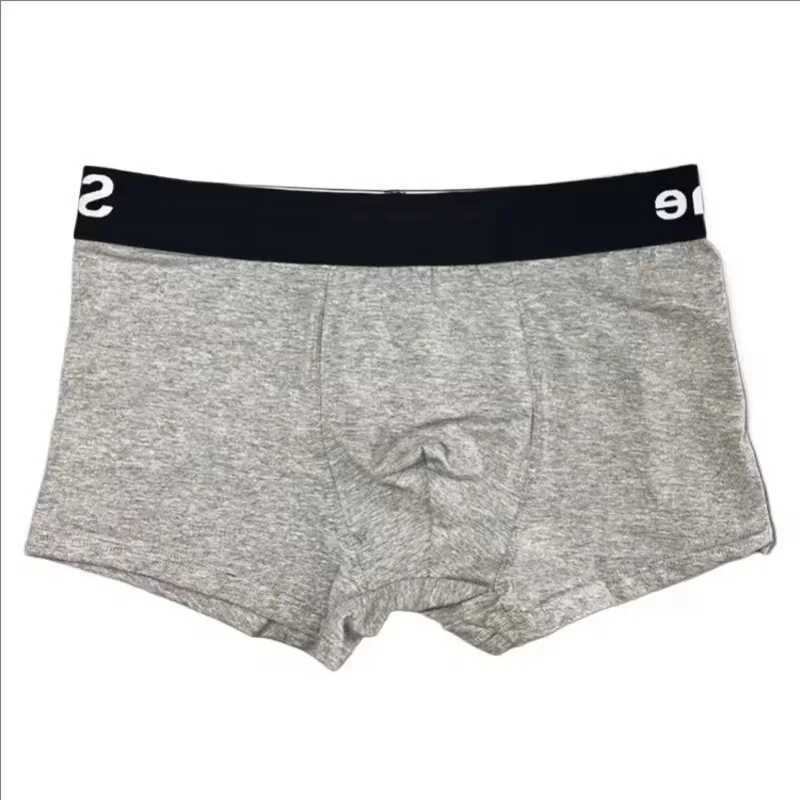 Mens pure cotton underwear fashionable breathable boxer Hombre casual sexy boxing mens shorts underwear Z250422