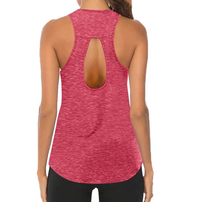 Women Yoga Loose Thin Sports Vest Breathable Sleeveless T-Shirt Gym Fiess Running Shirts Girls Sexy Tank Tops New