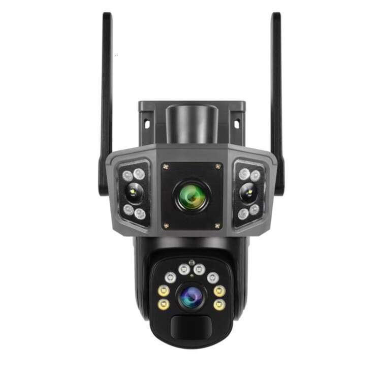 V380 Dual Lens Triple Screen TP21 Solar 4G Surveillance IP Camera Cross-Border Source Factory