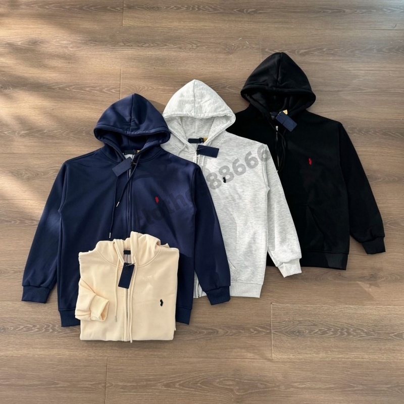 Mens Womens Polos Hoodies Brand zip up hoodie casual sport Paul jacket autumn winter Pullover Hooded Shirt sweatshirts Cotton cardigan designer Mens hoodies