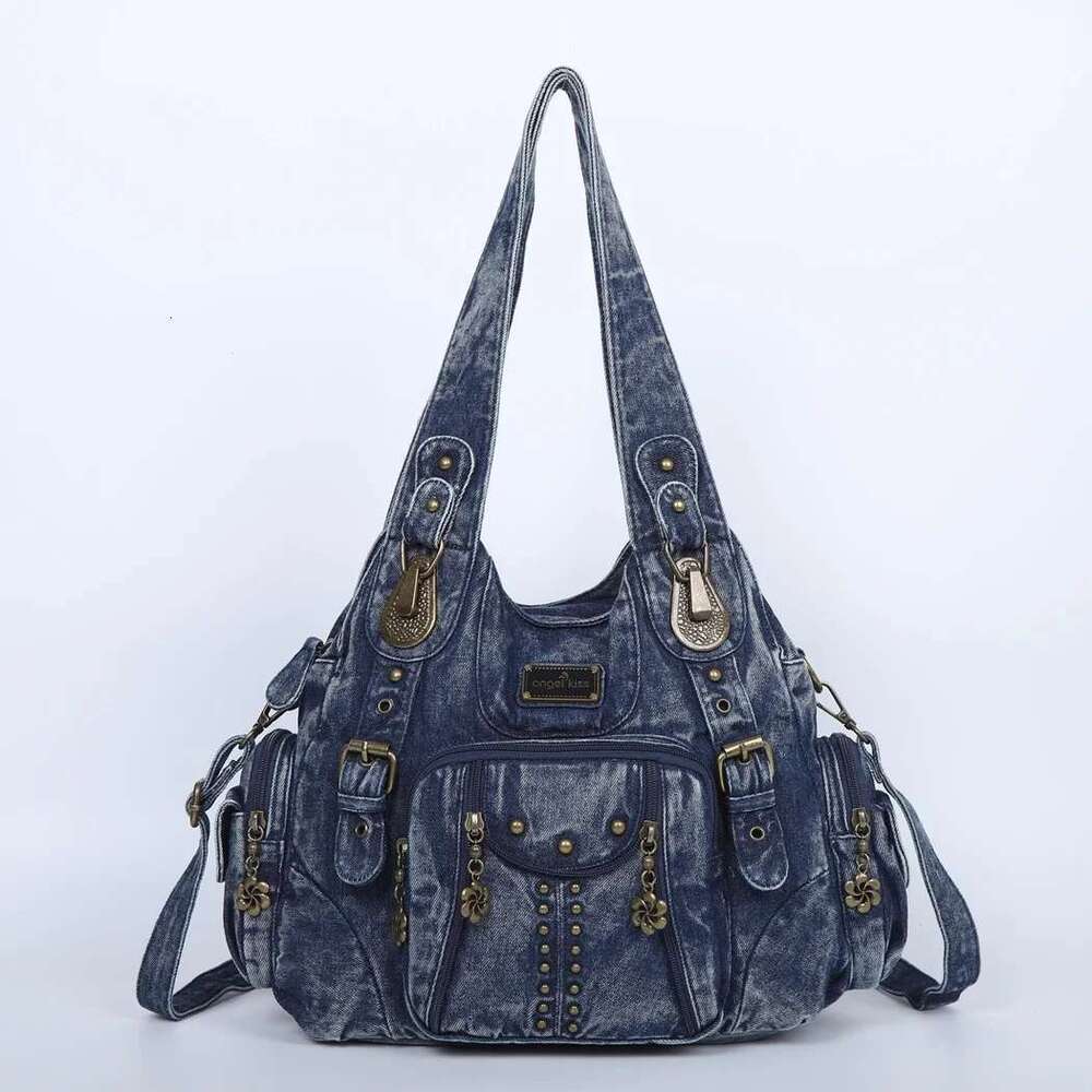 Designer Bag 2025 Angelkiss Fashion Handbags Women Bags PU Leather Handbag Female Satchel Big-Capacity Shoulder Purse Bag Bolsa Feminina Luxury Bag