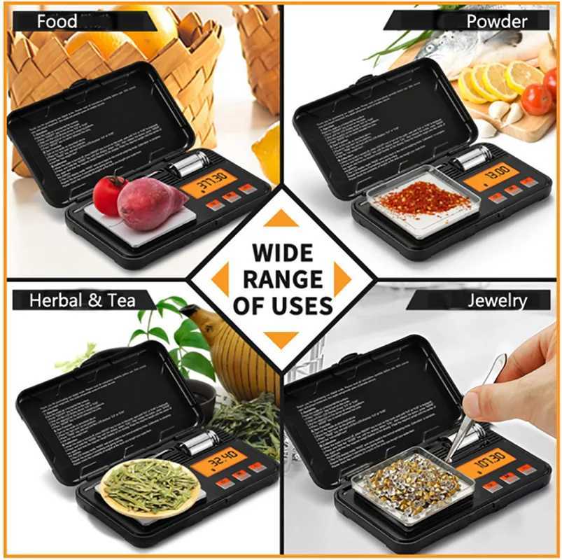Pocket scale 0.001g precision digital gold jewelry carat diamond balance mini Mg scale portable weighingXJ250423