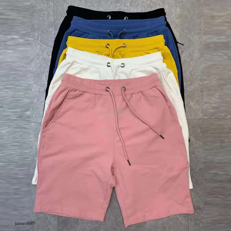 Mens Shorts 40KG100KG Summer 100% Cotton Soft Drawstring Waist Black White Yellow Pink Casual 4XL 5XL 230522