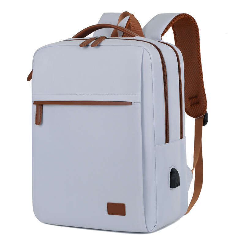 Fashionable computer backpack with multifunctional USB interface, casual backpack, business travel commuting bag