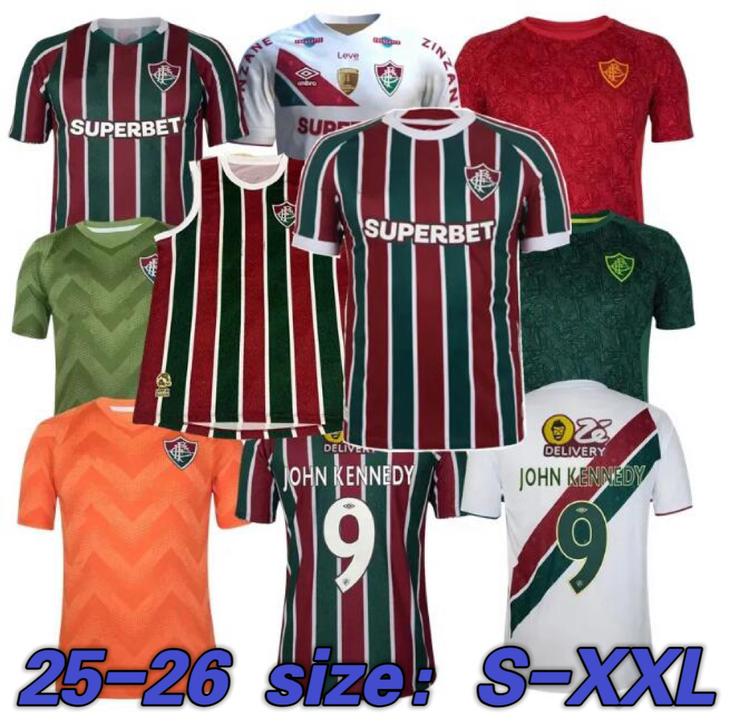 T.SILVA 2024 2025 2026 Fluminense Soccer Jerseys 25 26 MARCELO J.ARIAS NINO G.CANO J.ARIAS HERCULES A.CANOBBIO GUGA R.AUGUSTO MARTINELLI football men women shirt
