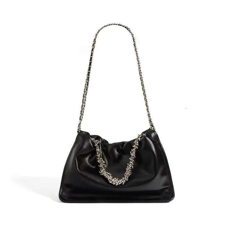Design 2025 Chain Tote Underarm Cloud Genuine Leather Women's One Shoulder Crossbody Bag Handbag Fashion Designer's bag