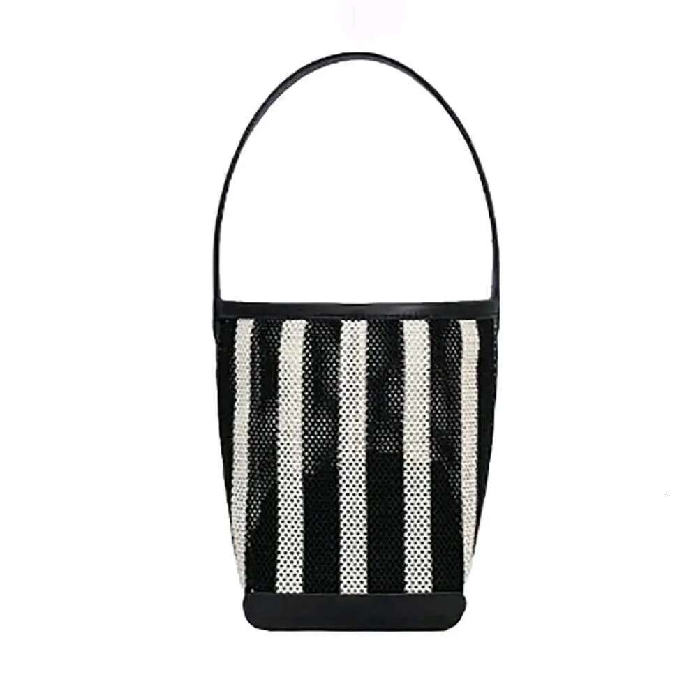 New High Quality Large Capacity Bucket Woven Tote Bag Designer's bag