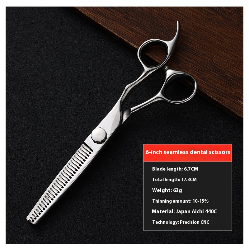Japanese 440C salon hairdresser professional hairdressing scissors 5.5/6/6.5/7-inch flat scissors, reverse teeth scissors, Thinning scissors, hair sty