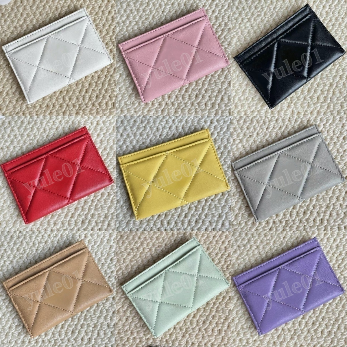 Designer Card Holder High Quality Sheepskin Leather Card Wallet Coin Purse AAA Credit Card Holder Designer Womens Wallet Small Luxury Cardholder Pocket Organizer