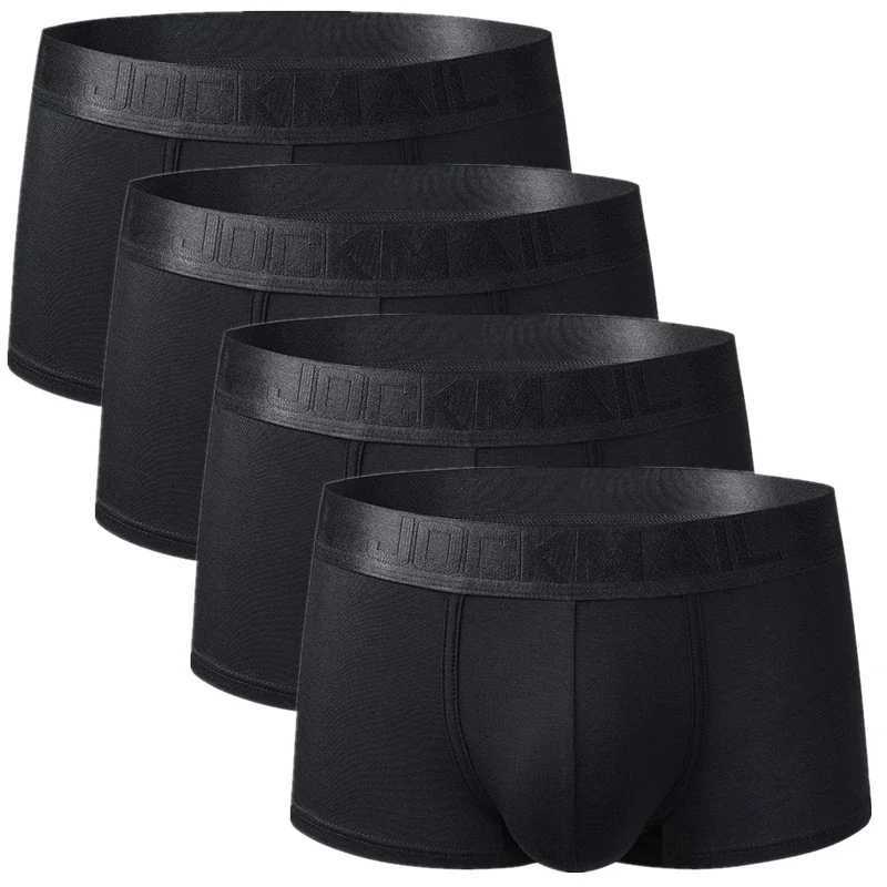 JOCKMAIL brand mens underwear breathable cuecas boxing module solid mens underwear U-shaped invisible sexy underwear Z250422