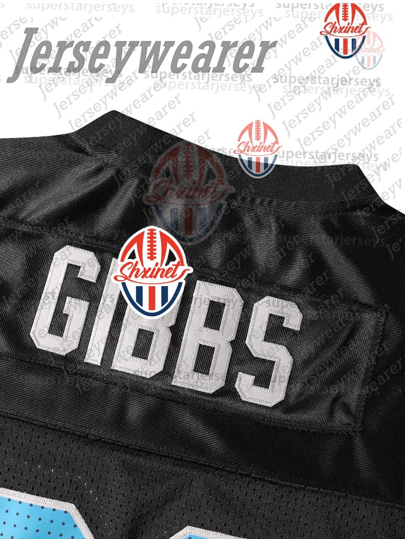 Wholesale Cheap 26 Jahmyr Gibbs Football Jersey St. Brown Jared Goff Hooker Jackson Montgomery Reynolds Custom Jerseys Support Custom Mix Order