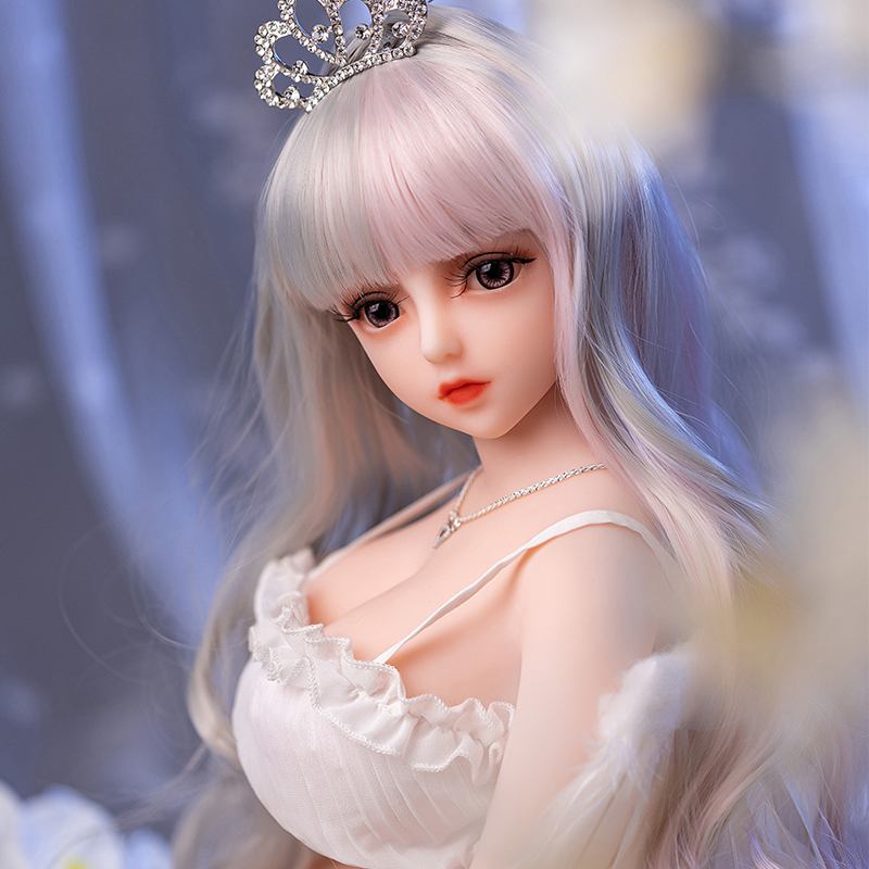 85CM Realistic Anime Girl Doll TPE Silicone Body with Metal Skeleton Removable Head Adjustable Pose Wigs Included Collectible Figure Private Ship