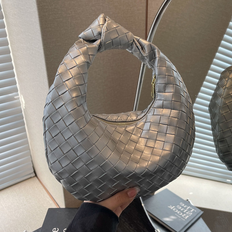 Luxury Brand Designer Bag 2025 New Designer Bag Office Small Stylish Handbag 2024 High-End Women's Handbag, Niche Design, Hand-Held Dumpling Bag