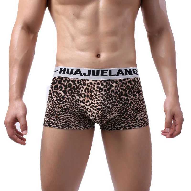 Mens Boxing Panther Soft Breathable Underwear Mens Comfortable Underwear Cueca Boxing Shorts Mens Z250422-1