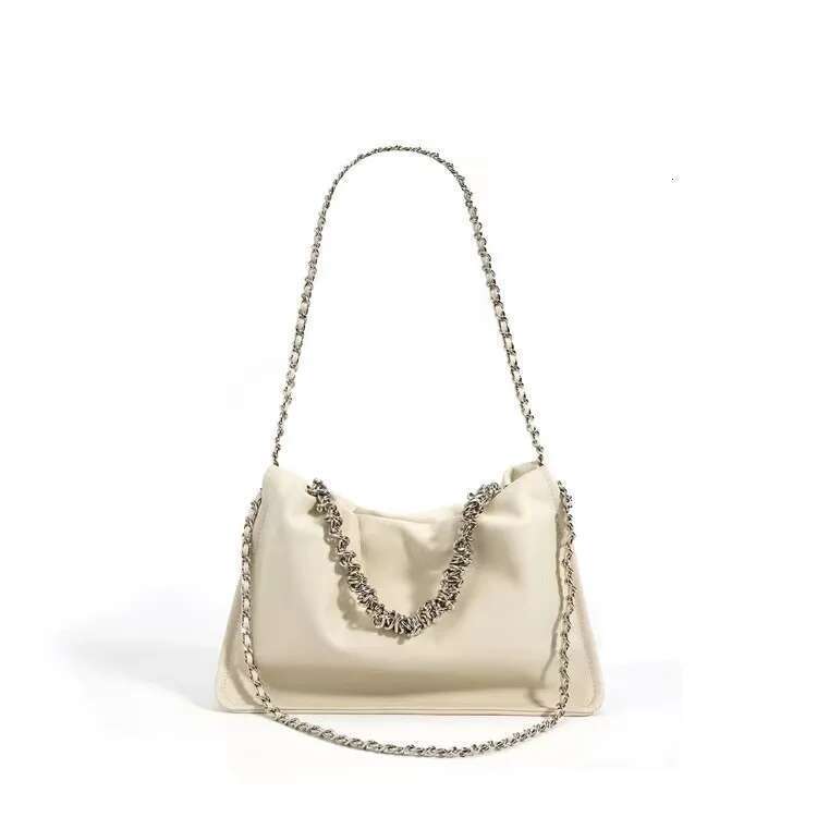 Design 2025 Chain Tote Underarm Cloud Genuine Leather Women's One Shoulder Crossbody Bag Handbag Fashion Designer's bag