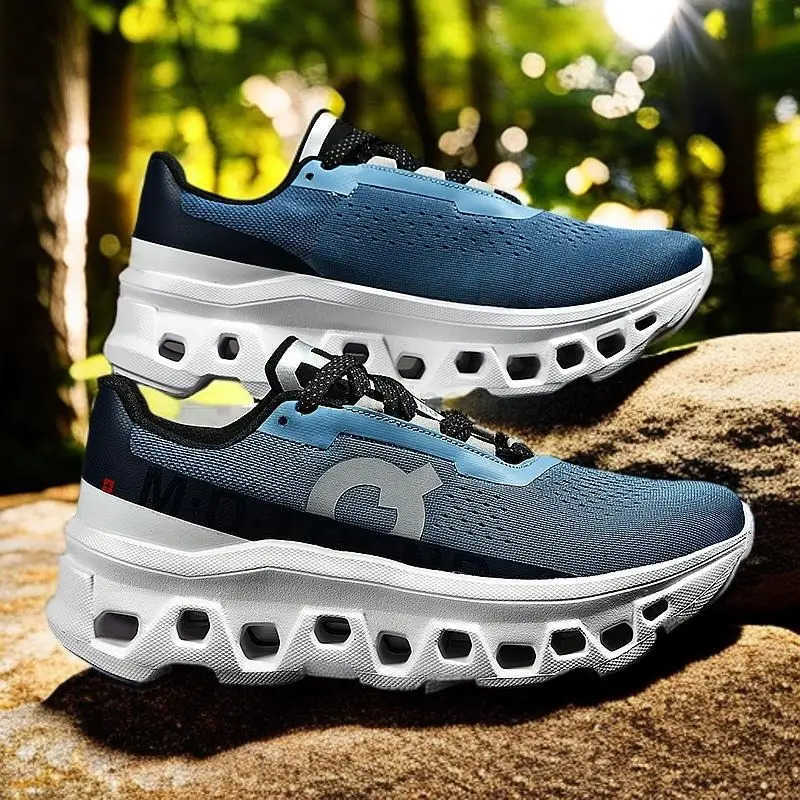 Fashion Running Shoes Anti Slip Shock Breathable Road Running Shoes Men Outdoor Jogging Casual Sport Shoes Men On20 Z250513