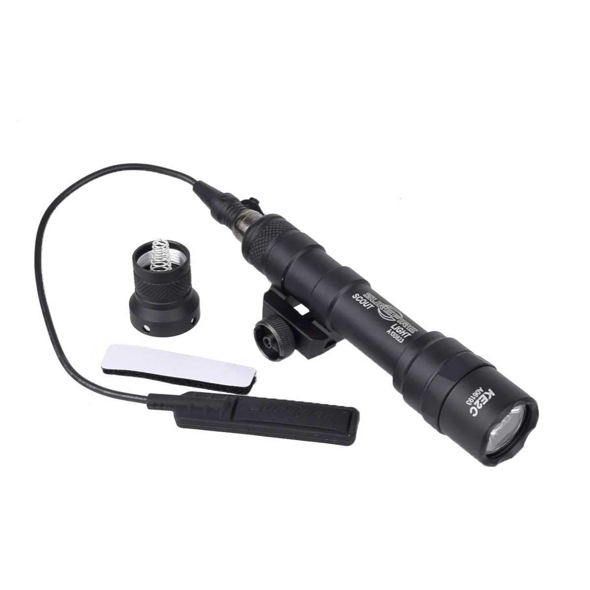 Tactical Surefire M600 M600U/M600B Airgun Powerful Flashlight Type 5 Switch Suitable for 20mm Rail Rifle Weapon Reconnaissance Gun LED Light Z250422