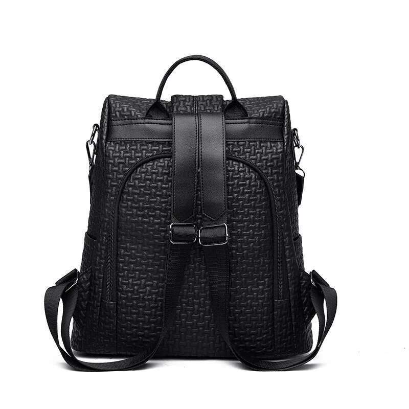 New European And American Large Capacity Leisure Travel Fashion Three Purpose Women's Anti Theft Backpack