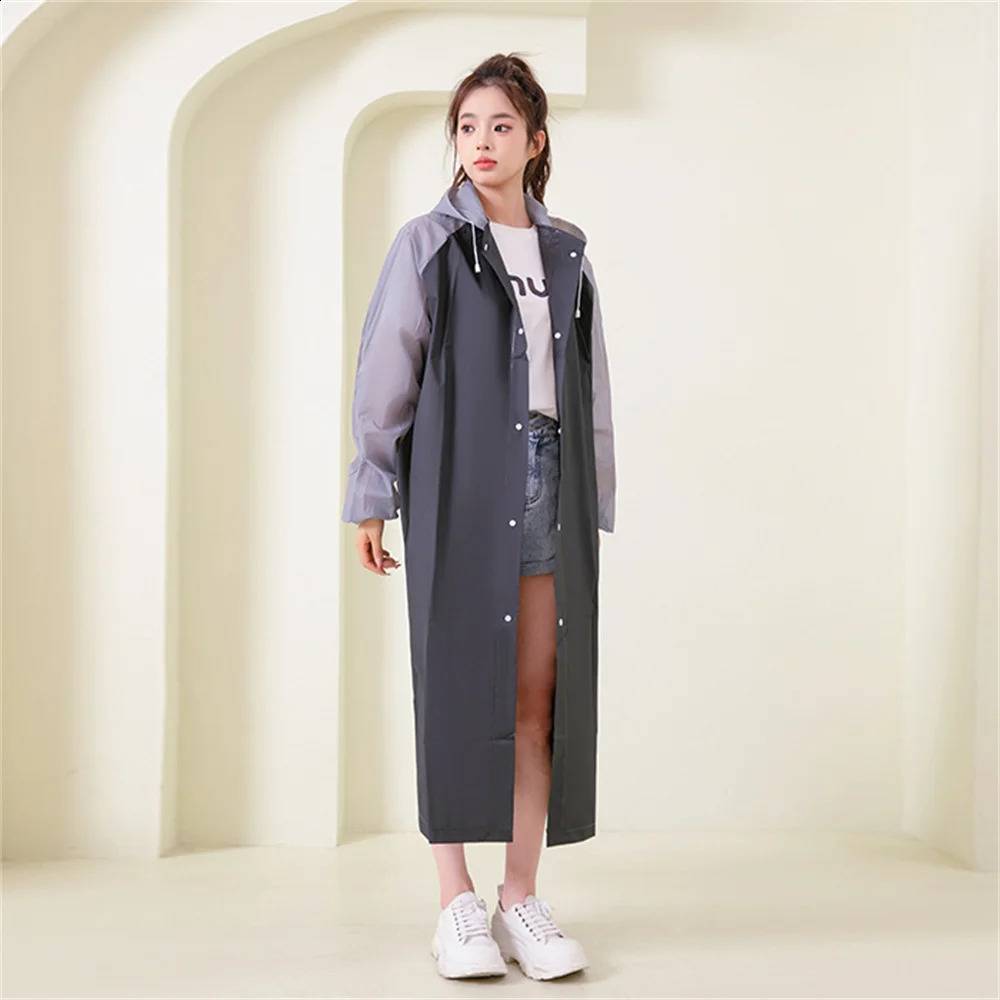 Universal Thick Raincoat With Contrasting Colors 145x70 Mens Womens Raincoats Hiking And Tourist Attractions Adult Raincoats 250421