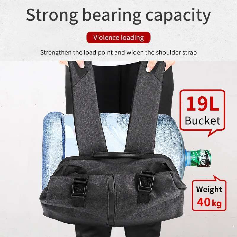 Jamhoo Anti-Theft Men Business Computer Multifunction Travel Backpack Large Capacity Leisure Lage Bag Mochila