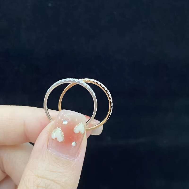 18K Rose Gold Classic Style Lab Grown Diamond Ring Wedding Engagement CVD HPHT Diamonds Womens Party Jewelry