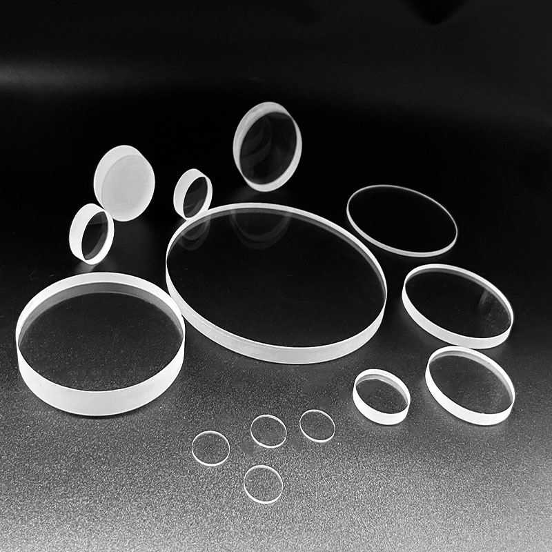 Customize Round Clear Silica Quartz Plate Circular Silica Quartz Wafer Quartz Glass Sheet