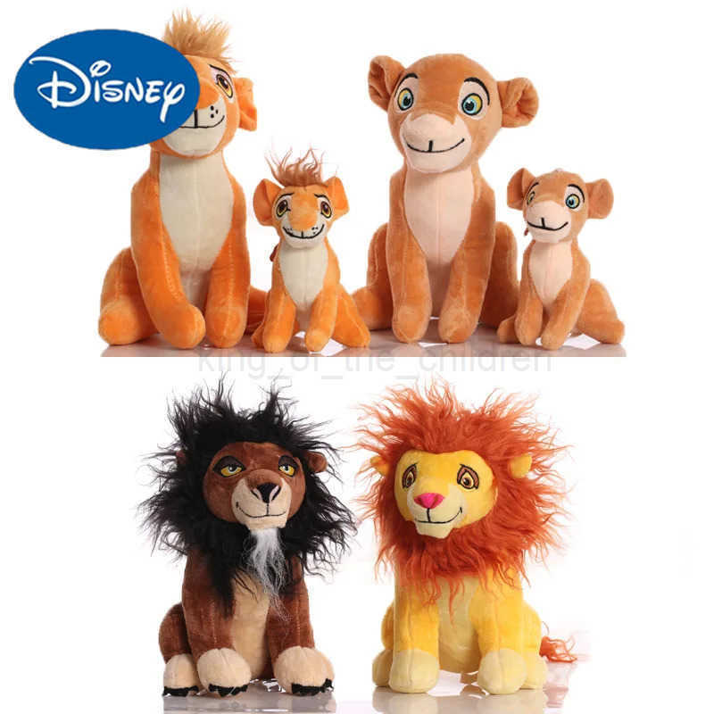 Disney 12CM 21CM Lion King plush toy cartoon Simbanara soft filled animal doll anime plush keychain childrens holiday gift W20250423